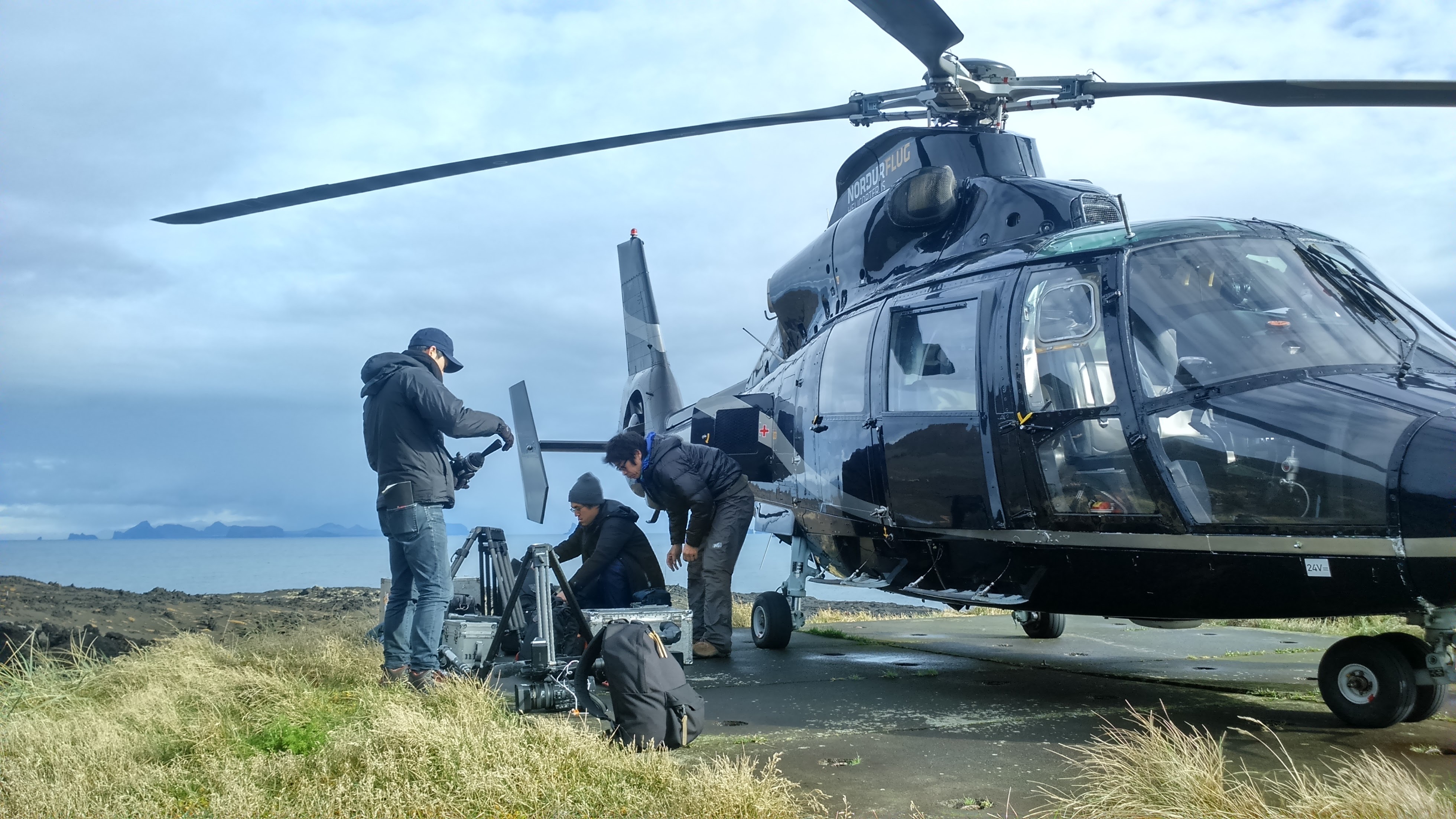 アイスランドでの撮影、制作に関わるコーディネート